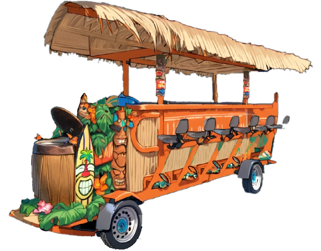 The Tiki Bike Illustrated